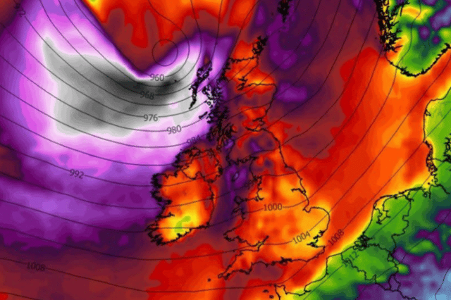 An unexpected weather twist is heading for Ireland this weekend