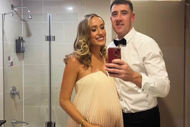 Diarmaid Byrnes and his wife Elaine are looking forward to welcoming their first child