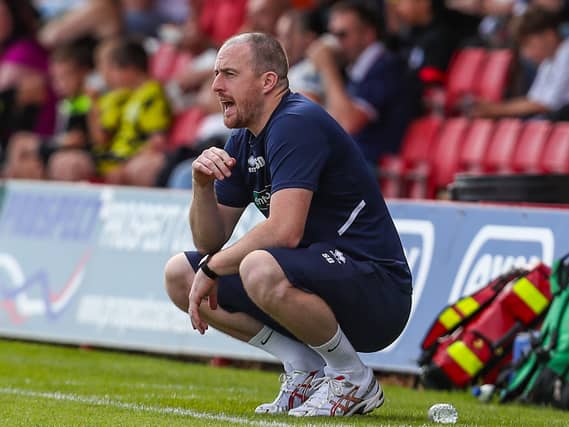 Aldershot boss Scott Davies