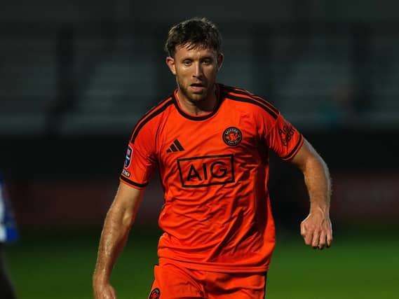 Salford’s Will Aimson in action
