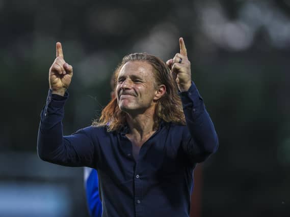 Gareth Ainsworth celebrates