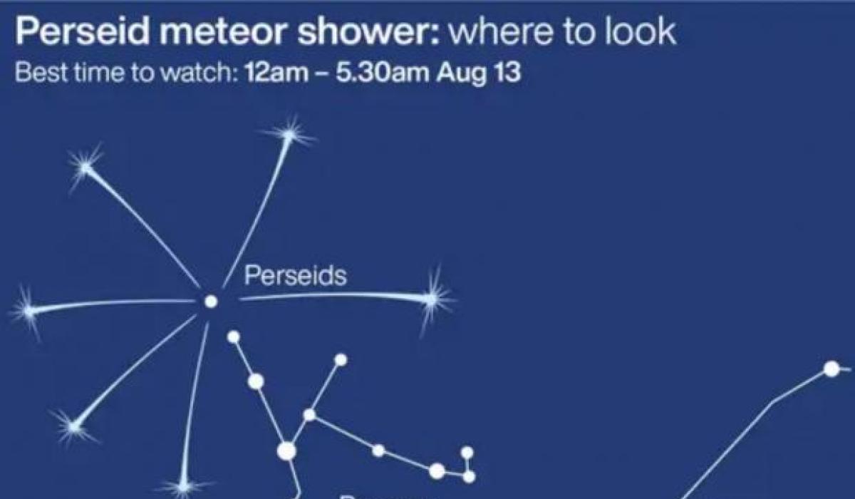 Look to the Leitrim skies this weekend for a stunning meteor shower