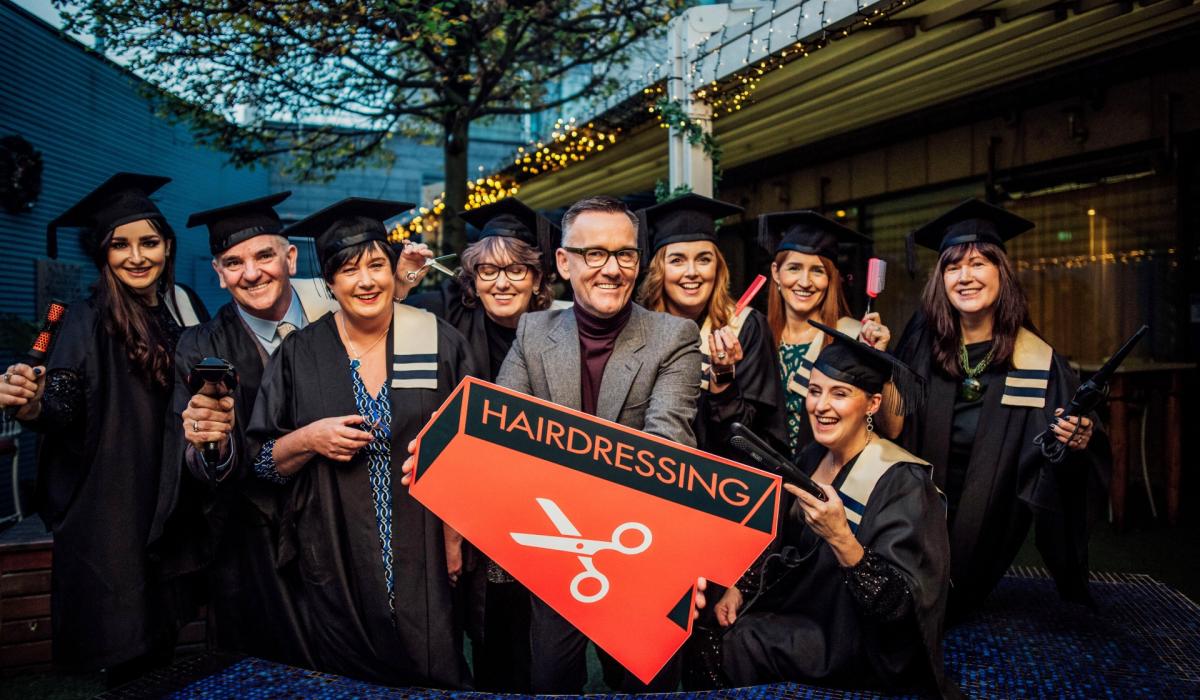 In Pictures Newlyqualified hairdressers make history at Limerick