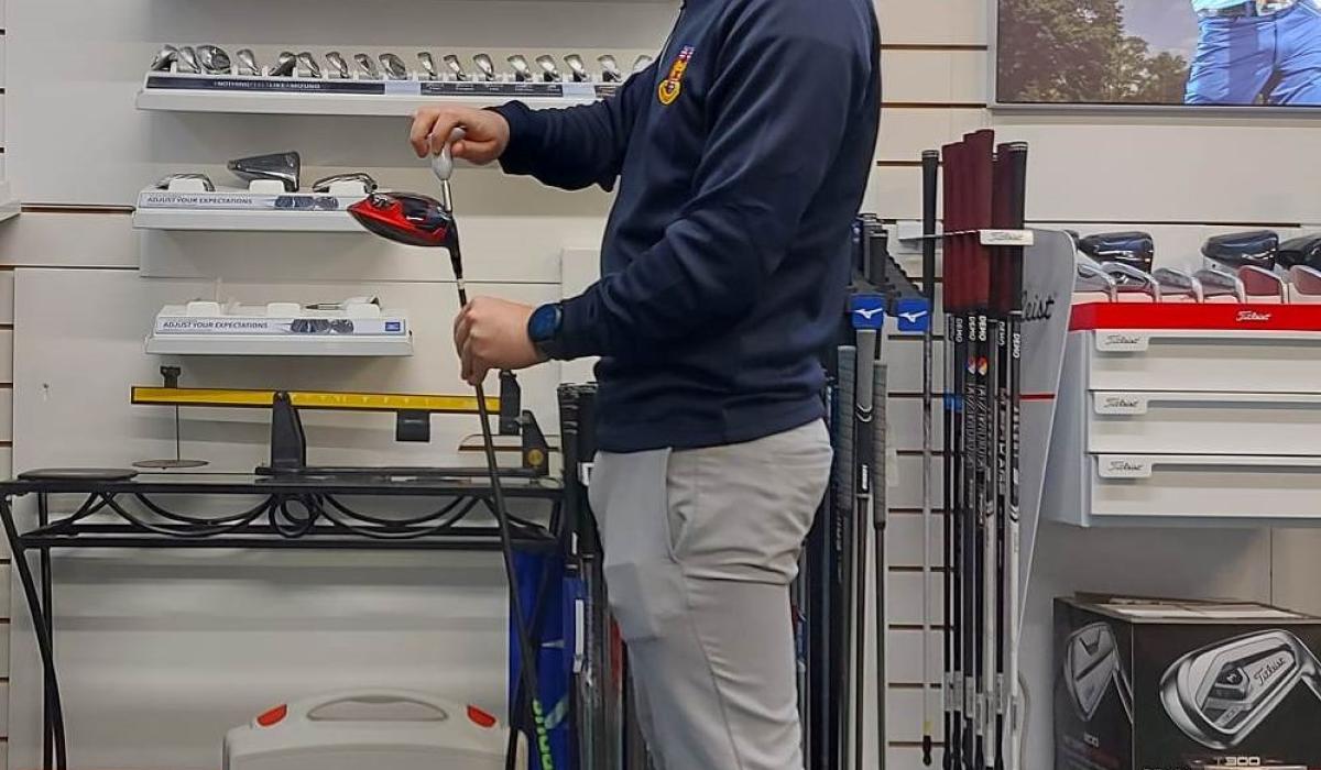 Local man appointed as Golf Pro at Offaly golf shop Ireland Live