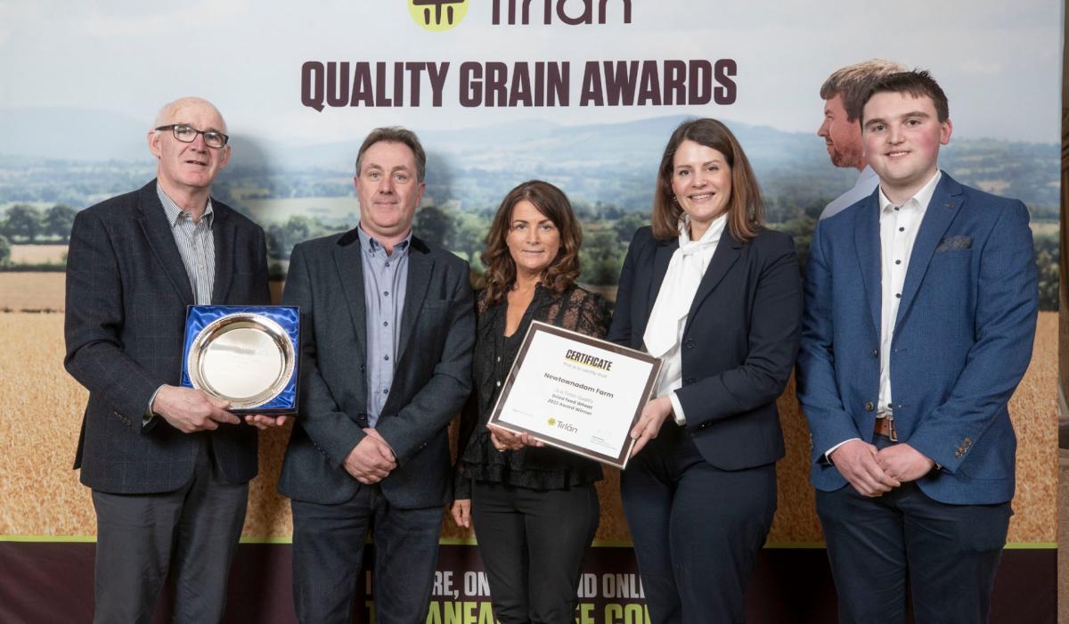 Family affair! Tipperary grower among 13 grain suppliers honoured for