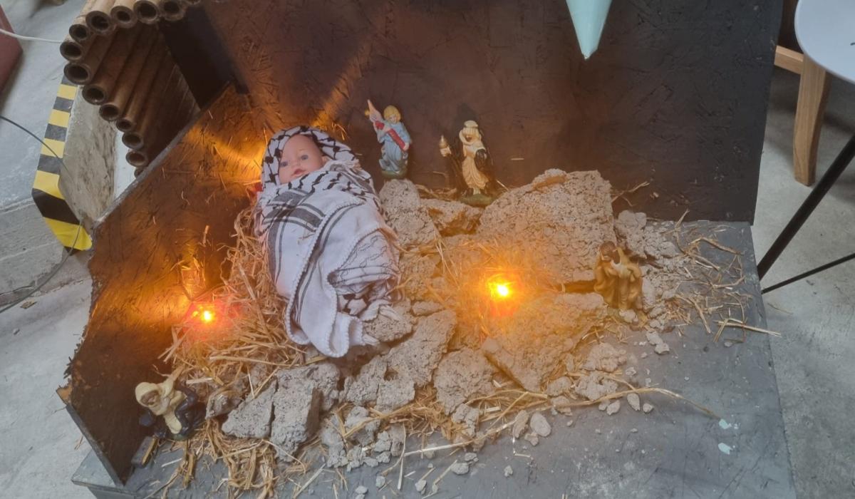 Derry group unveils Gaza Nativity scene Ireland Live