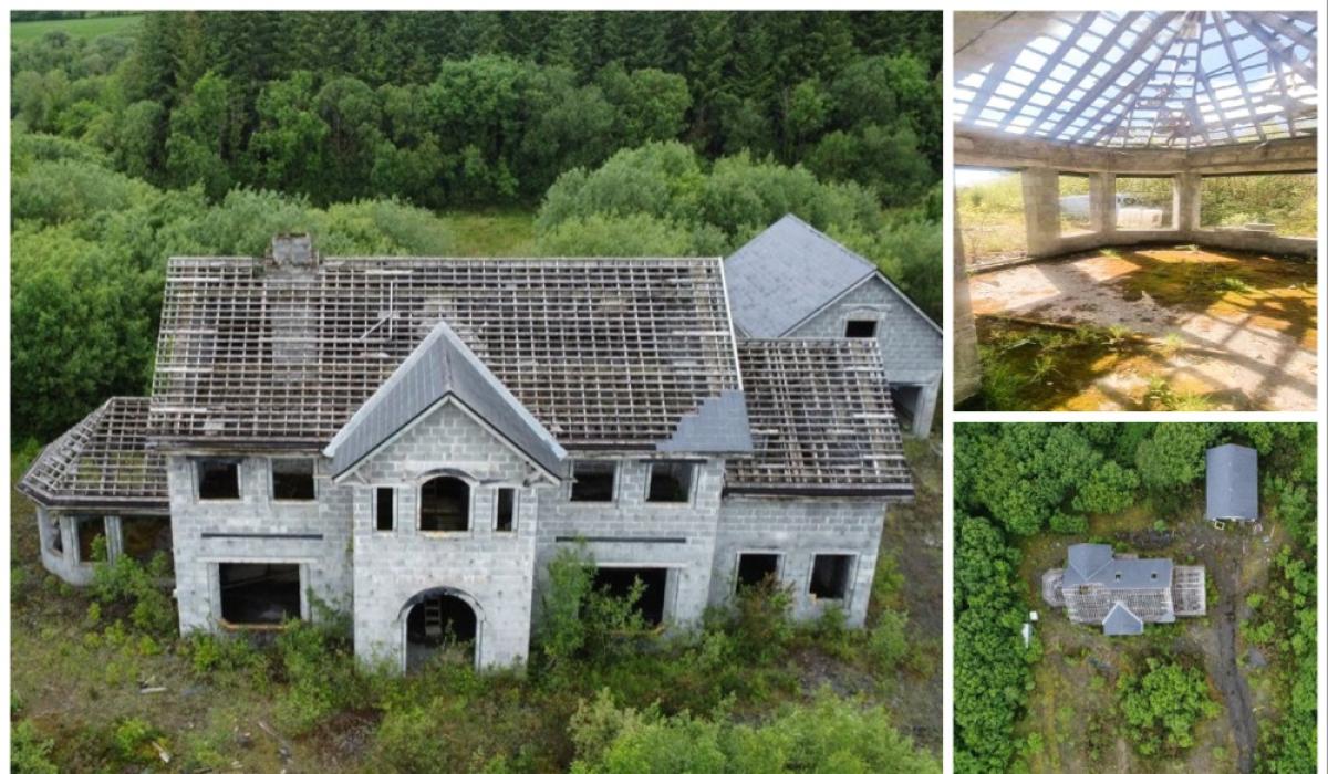 PICTURES: Unfinished Leitrim mansion with dream home potential could sell for €80,000 - Page 1 ...