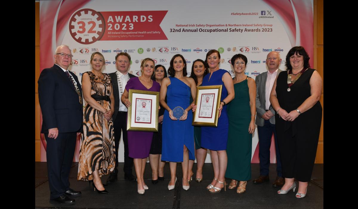 Longford County Council triumphs at Safety Awards Ireland Live