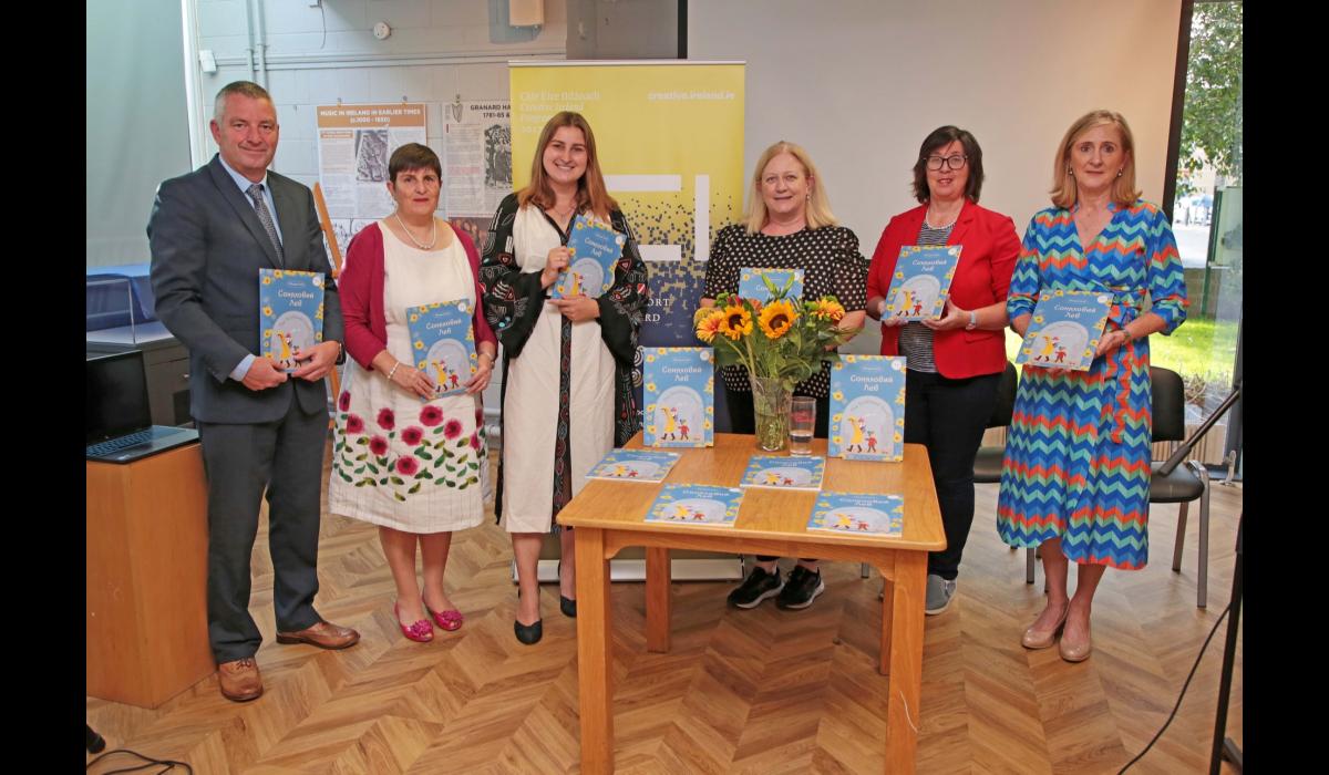 Emotional evening in Longford library as The Sunflower Lion book of