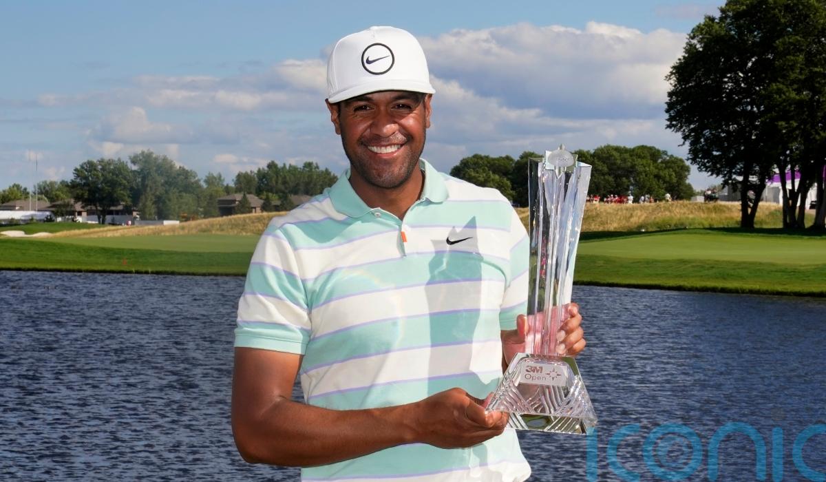 Tony Finau comes from five behind to win 3M Open and set tournament record 