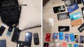 Bank cards, foreign currency and false documents found during Garda money laundering search