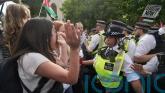 Violent clashes break out at London protest in support of Palestine Action