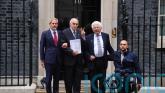 ‘Britain owes Palestine’ petition handed in at No 10 demanding reparations