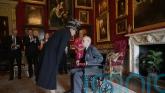 Princess Royal pays tribute to veteran, 106, as he receives British Empire Medal