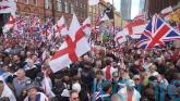Thousands gather in London for Tommy Robinson rally and counter-protest
