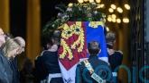 Duchess of Kent’s coffin arrives at Westminster Cathedral on eve of funeral