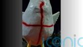 Police appeal after St George’s Cross painted on funfair goose mascot