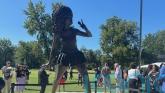 Statue of Tina Turner unveiled in Tennessee community where she grew up