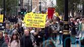 Thousands march through London in protest against digital ID plans