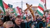 Thousands march in Budapest to support Orban amid election challenges