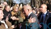 King heckled over Prince Andrew’s relationship with Epstein as he greets crowds