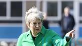 Theresa May criticises Tory policy on net zero, judges and human rights