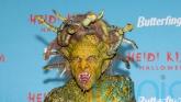 Heidi Klum dresses as Medusa at annual Halloween party