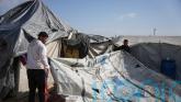 First strong winter rains soak Gaza’s makeshift shelters
