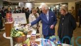 King marks second anniversary of project which stops food going to waste