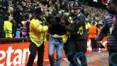Six more Young Boys fans arrested at airport after violence at Villa Park