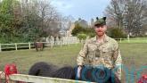 Soldier who was injured in Afghanistan tells of pride in &lsquo;pony major&rsquo; role