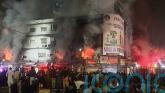 Six dead as fire engulfs shopping centre in Pakistan