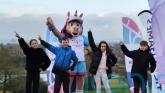 Mascot leads park event to mark six months until &lsquo;smartest&rsquo; Commonwealth Games