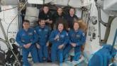 Four new astronauts arrive at International Space Station