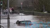 New flood warning for seven counties amid more heavy rain