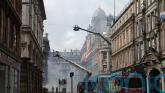 Glasgow Central shut on Tuesday as city rallies round fire-hit businesses