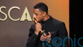 Michael B Jordan pays tribute to other black winners in emotional Oscars speech