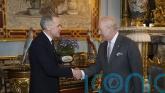Charles meets Canada&rsquo;s Prime Minister Mark Carney at Buckingham Palace