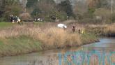 Two teenagers in car that crashed into river identified by police