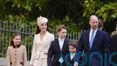 William, Kate and children join traditional royal Easter service
