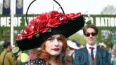 Ladies Day hats turn heads at Aintree