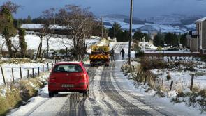 Status yellow snow and ice warning  for Donegal