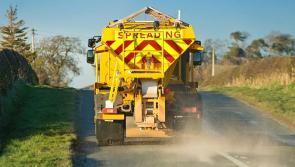 Donegal gritting fleet on the road early Wednesday morning

