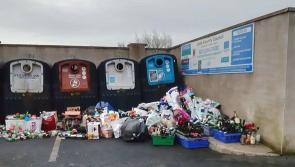 Big change in Laois bottle bank dumping complaints 