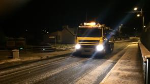 No surprise as Donegal road gritters out again this morning 