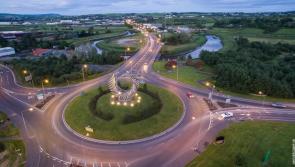 Parts of the Pole Star roundabout in Letterkenny will be blocked next week