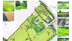 Works progresses on new Kilkenny park - with trails, ballwall, bike and car spaces 