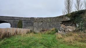 Contractors begin work on collapsed wall at busy Kilkenny bridge