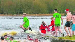 Christmas Day Swim in Carrick-on-Shannon