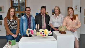 Celebration at End of Year Show at KCAT in Callan